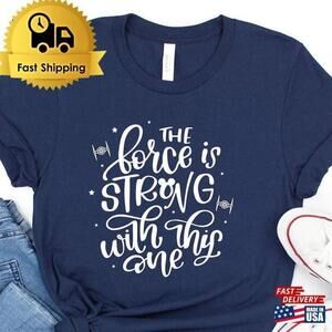 May The Force Be With You Aurebesh Fan T-Shirt